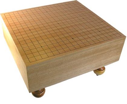 Supreme Natural Intact Wood Goban
